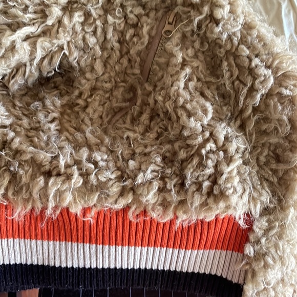 Free People High In The Sky Bomber Teddy Jacket - Picture 12 of 12